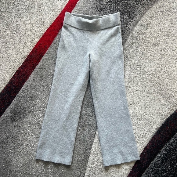 Club Monaco Gray Cropped Wool Sweatpants - Picture 1 of 5